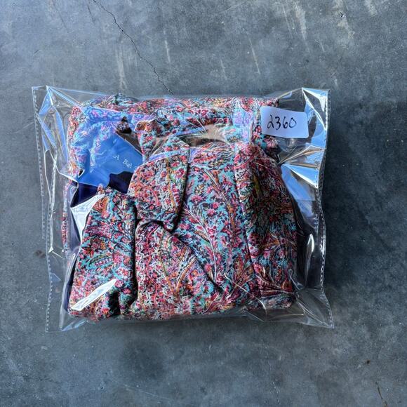 Zara Basic Blazer Women's Medium Paisley Print Knit Stretch One Button Jacket - Picture 12 of 12